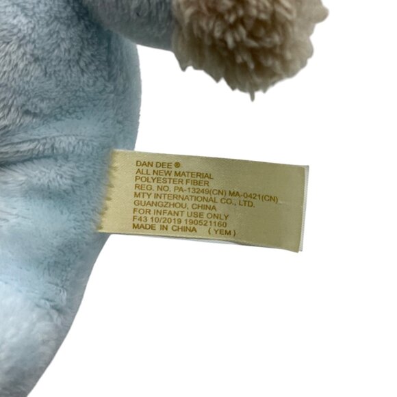 Dan Dee "My First Bunny" Stuffed Animal Plush Toy Infants 7” Rattle - Picture 2 of 6